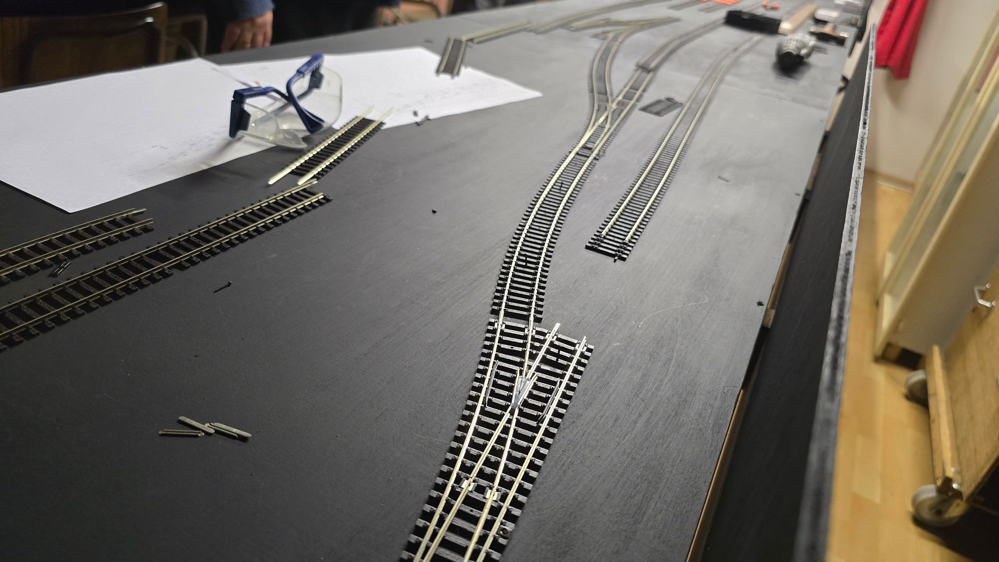 Rails leggen op de nieuwe modules